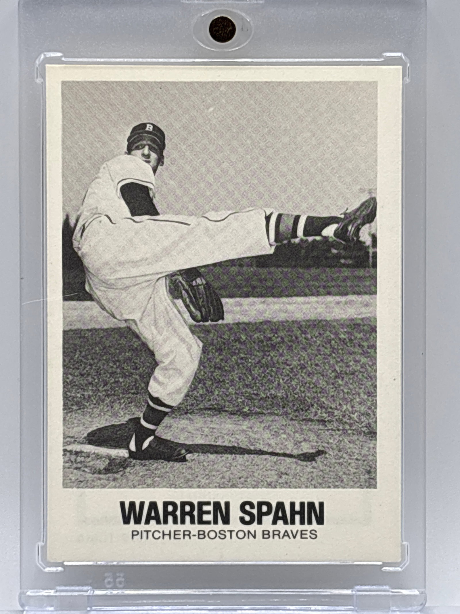 AUTHENTIC 1977 TCMA #38 WARREN SPAHN: AUTHENTIC 1977 TCMA #38 WARREN SPAHN