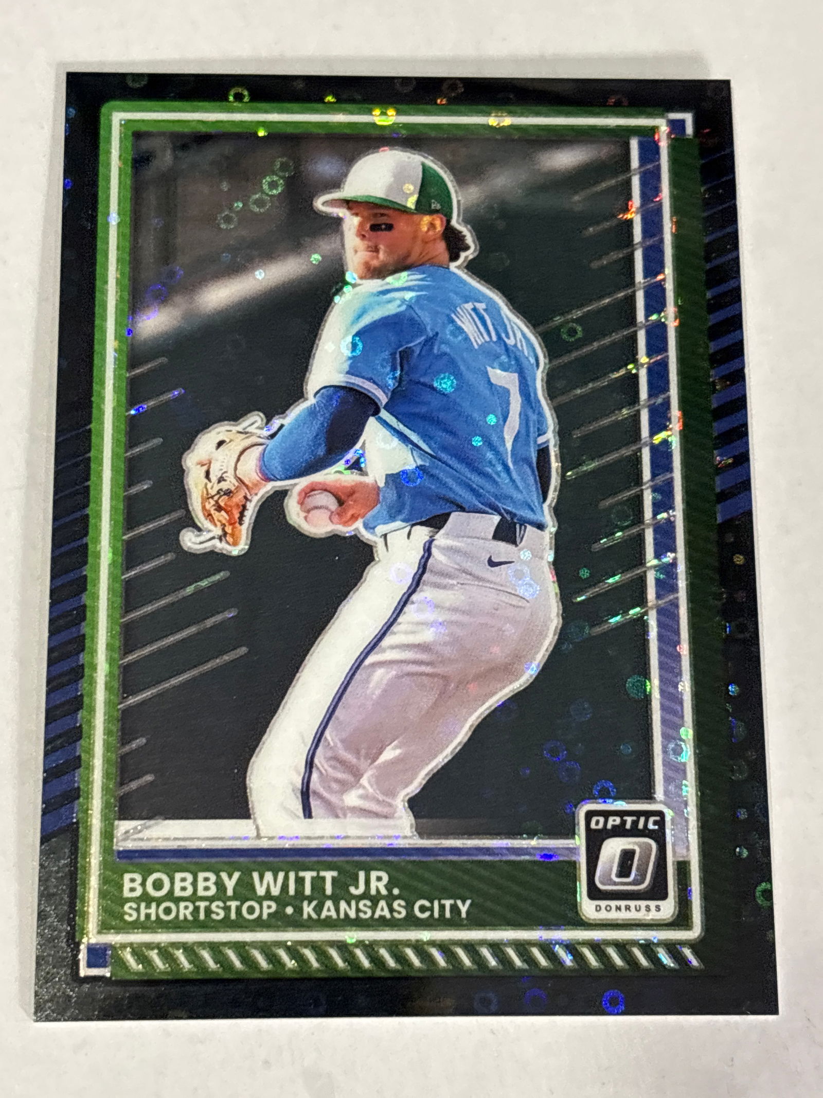 2025 PANINI DONRUSS OPTIC BOBBY WITT JR FASTBREAK PRIZM HOLO (1 of 5)