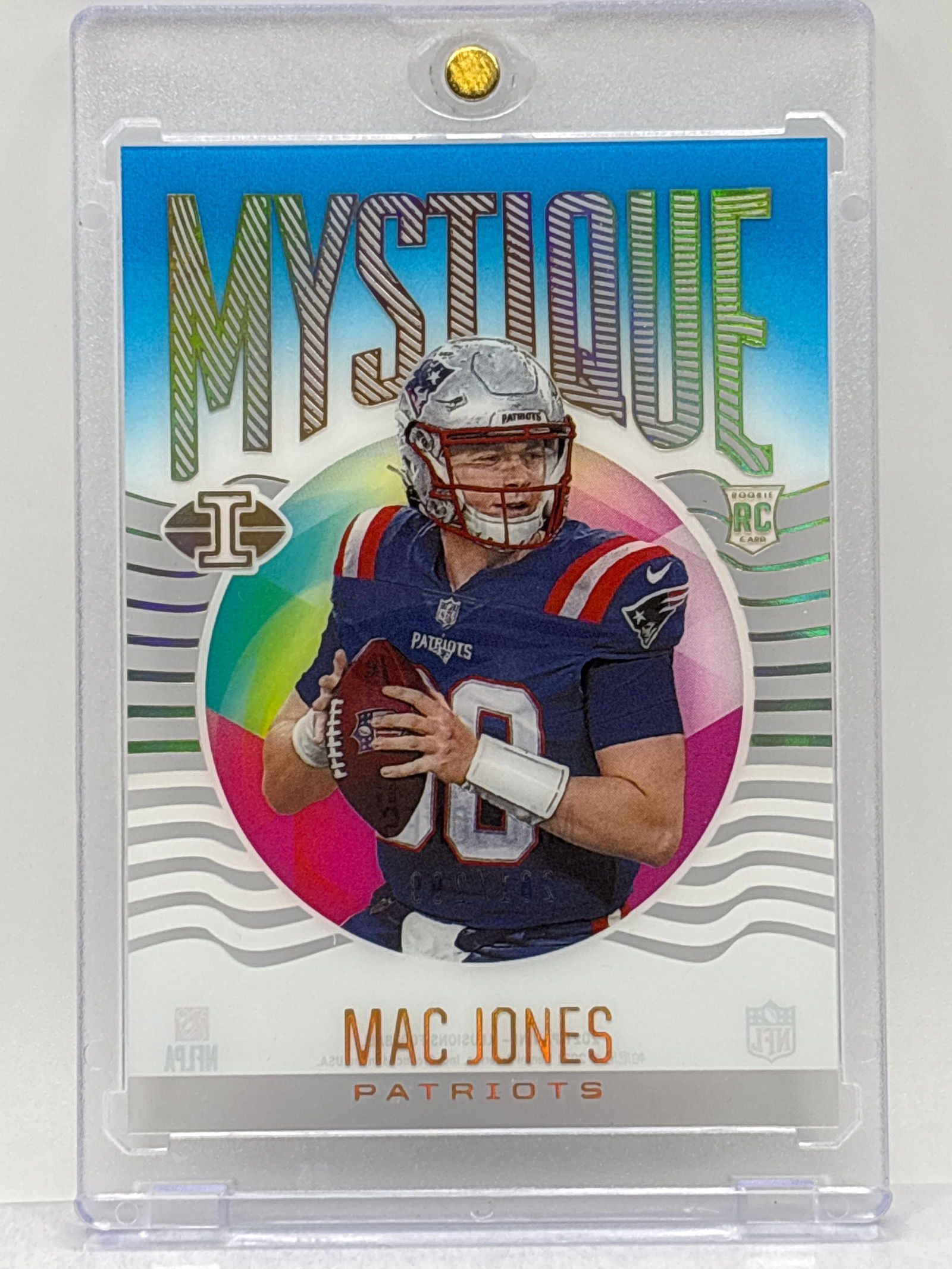 281/299!! 2021 PANINI ILLUSIONS MAC JONES MYSTIQUE ROOKIE CARD (1 of 3)