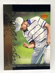 2001 UPPER DECK TIGER WOODS TIGER TALES SP ROOKIE CARD