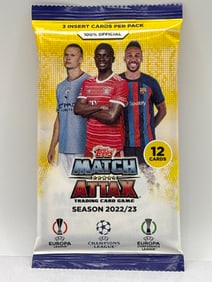 2022/23 TOPPS MATCH ATTAX SOCCER PACK