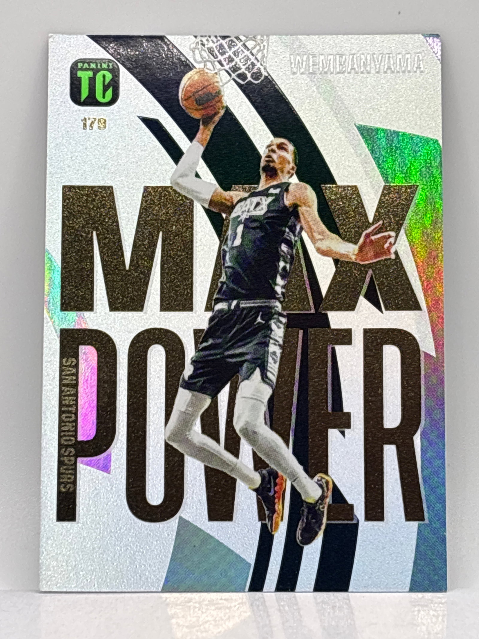2024 PANINI TOP CLASS VICTOR WEMBANYAMA MAX POWER HOLO: 2024 PANINI TOP CLASS VICTOR WEMBANYAMA MAX POWER HOLO