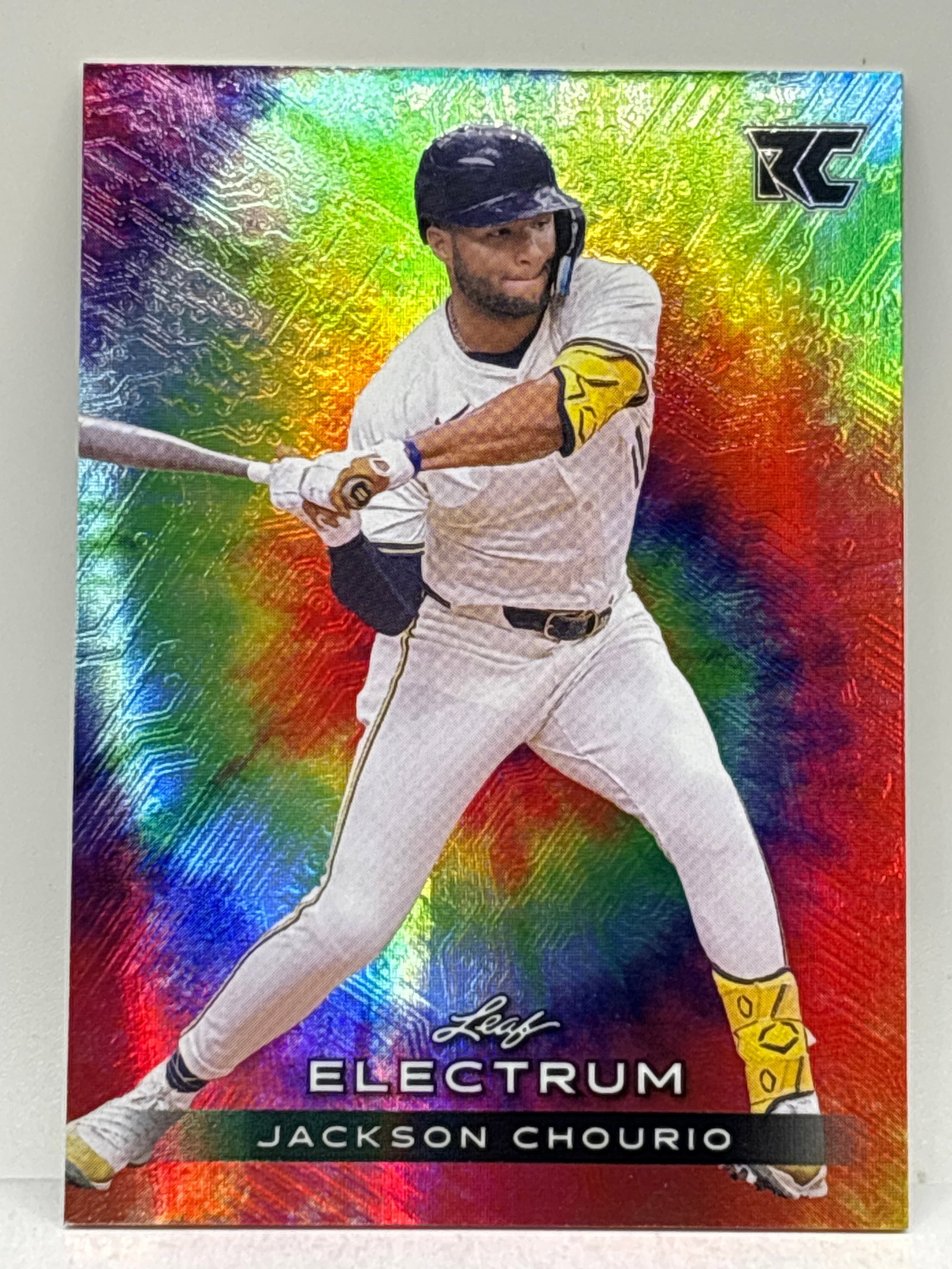 39/75!! 2024 LEAF ELECTRUM JACKSON CHOURIO SP: 39/75!! 2024 LEAF ELECTRUM JACKSON CHOURIO SP