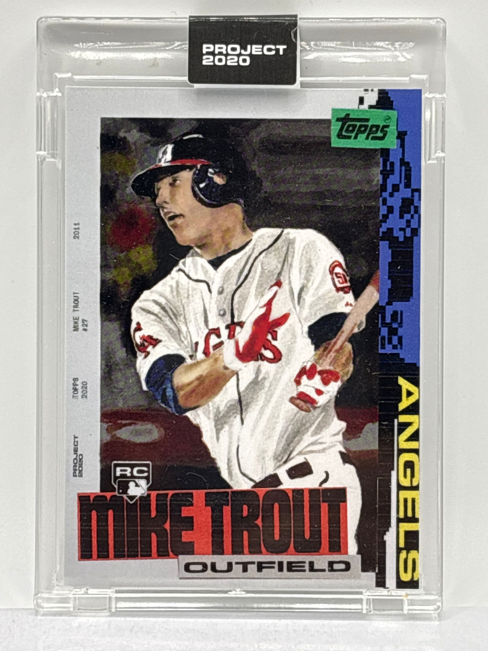 2020 MMXX PROJECT 2020 MIKE TROUT 2011 TOPPS UPDATE BASEBALL RC (1 of 3)