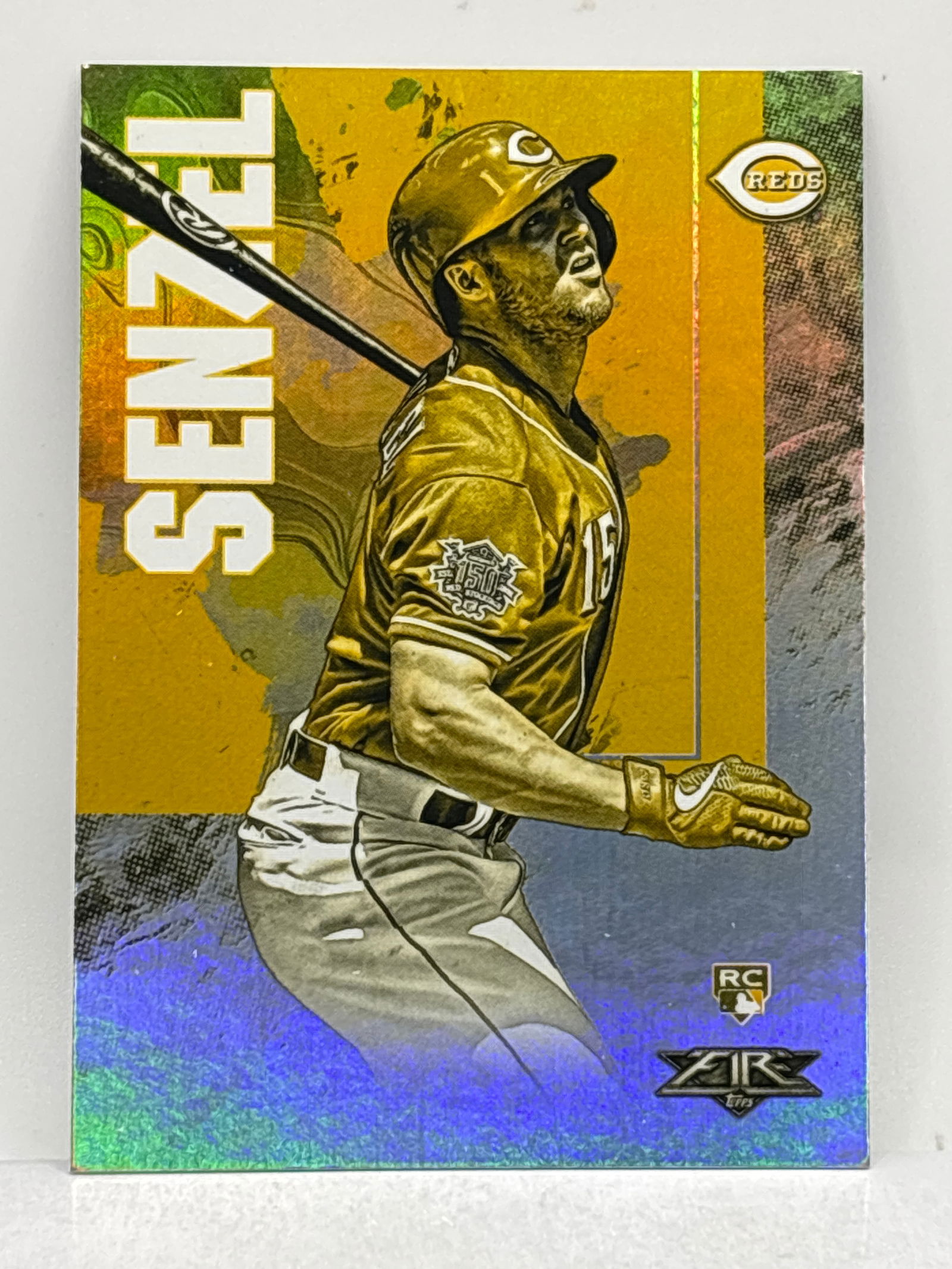 2019 TOPPS FIRE NICK SENZEL ROOKIE CARD (1 of 4)