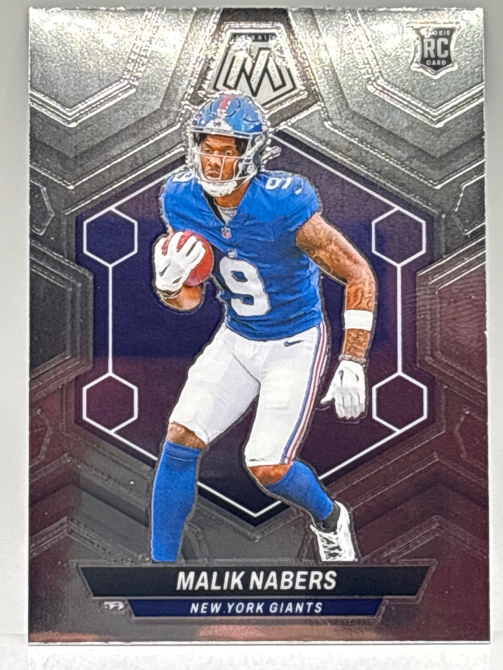 2024 PANINI MOSAIC MALIK NABERS ROOKIE CARD: 2024 PANINI MOSAIC MALIK NABERS ROOKIE CARD