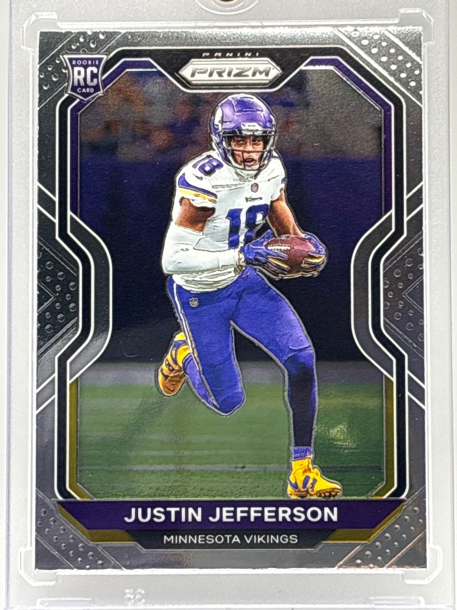 2020 PANINI PRIZM JUSTIN JEFFERSON ROOKIE CARD (1 of 2)