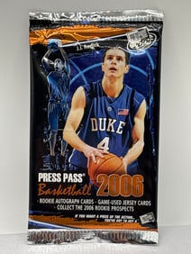 2006 PRESS PASS BASKETBALL PACK