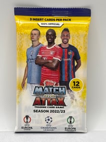 2022/23 TOPPS MATCH ATTAX UEFA CHAMPIONS LEAGUE SOCCER PACK