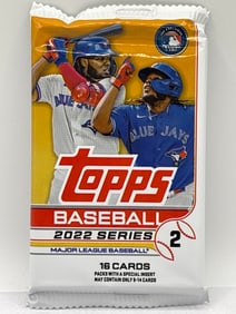 2022 TOPPS SERIES 2 BASEBALL 16 CARD PACK