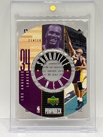 VERY RARE 1999 UPPER DECK SHAQUILLE O’NEAL POWER DECK