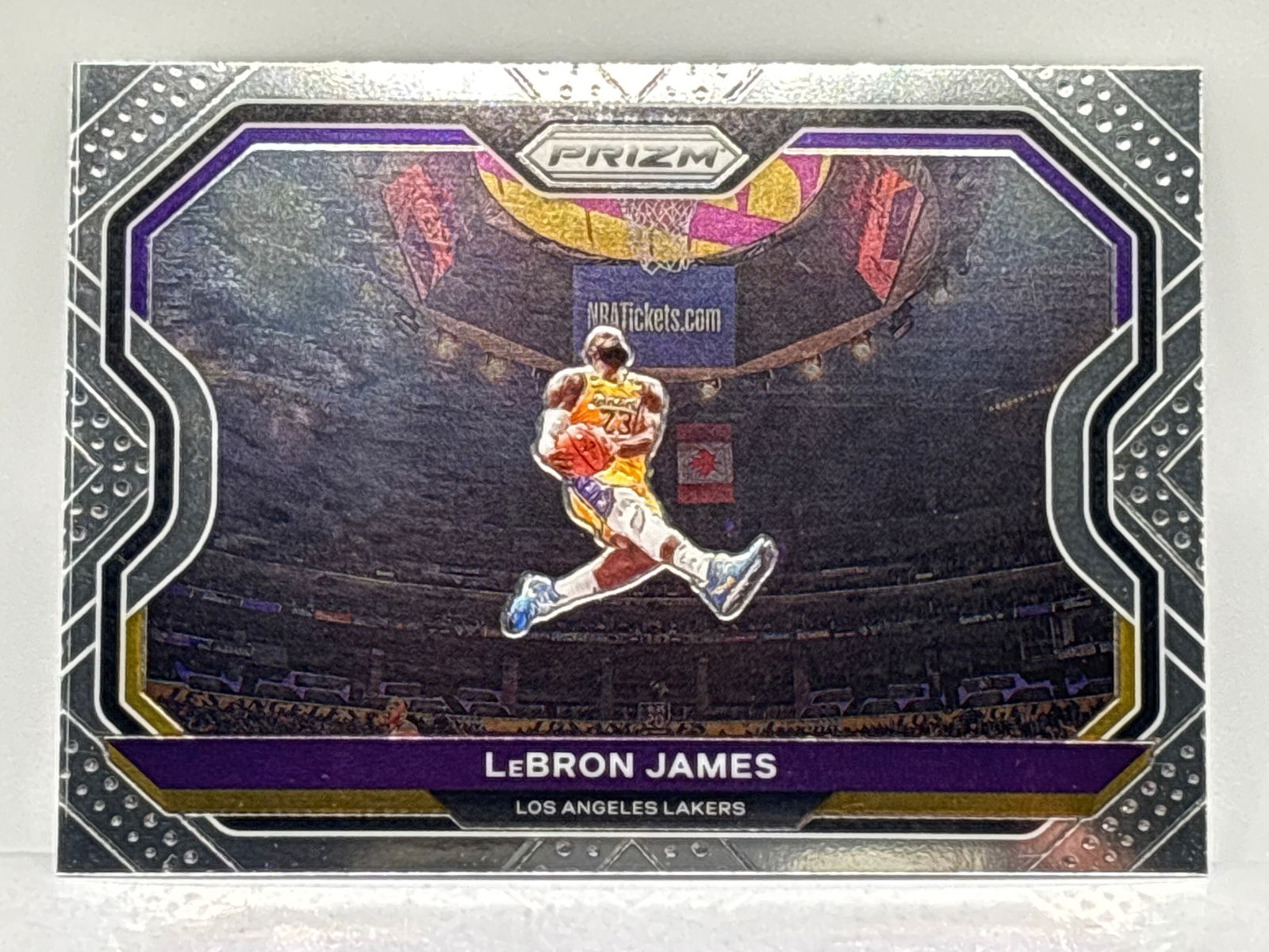 Iconic 2020 21 Panini Prizm Lebron James “kobe Bryant Tribute Dunk”