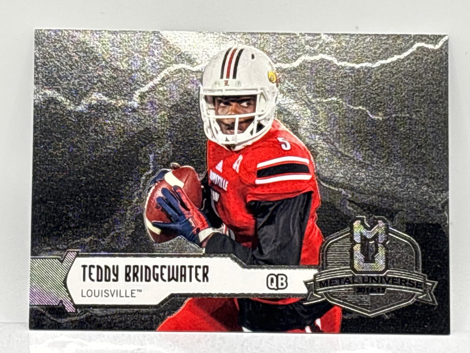 2014 FLAIR SHOWCASE TEDDY BRIDGEWATER METAL UNIVERSE: THE HOBBY BOX