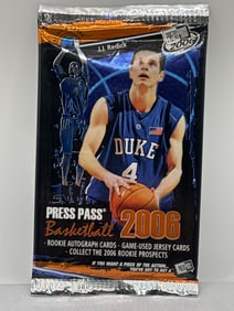2006 PRESS PASS BASKETBALL PACK