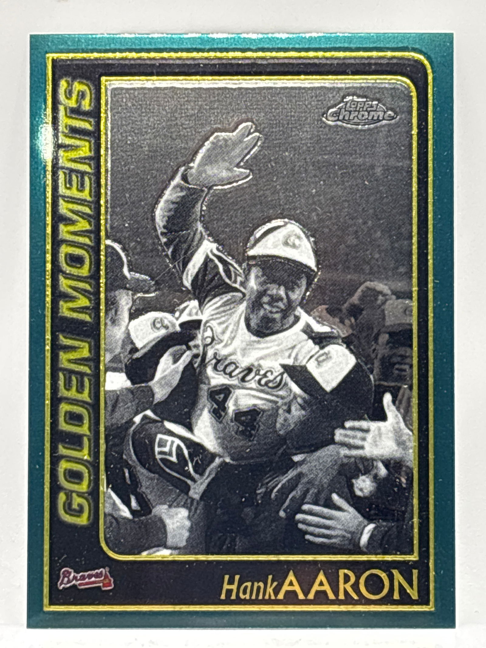 2001 TOPPS CHROME HANK AARON GOLDEN MOMENTS (1 of 2)