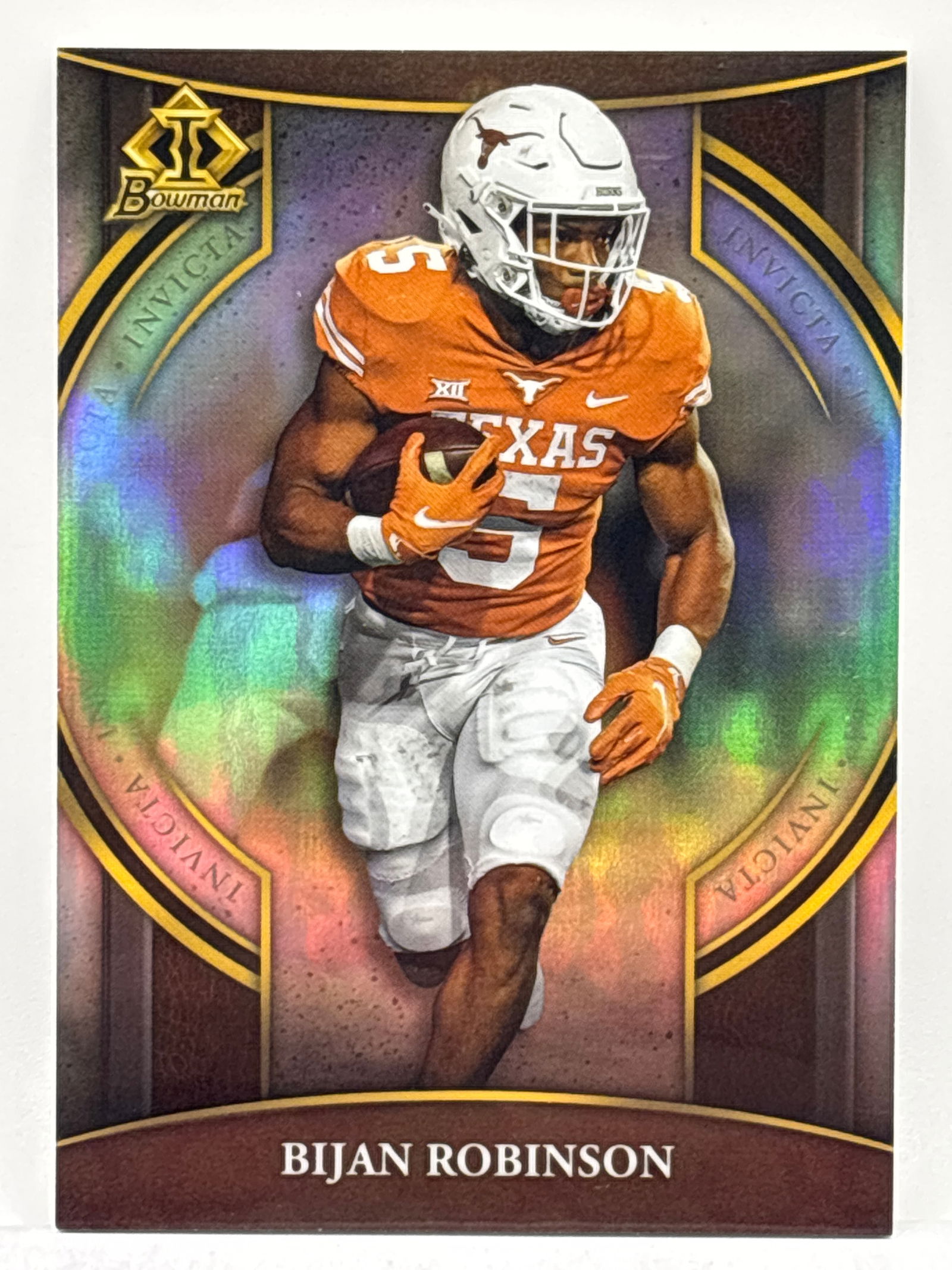 2022 BOWMAN INVICTA BIJAN ROBINSON ROOKIE CARD: THE HOBBY BOX