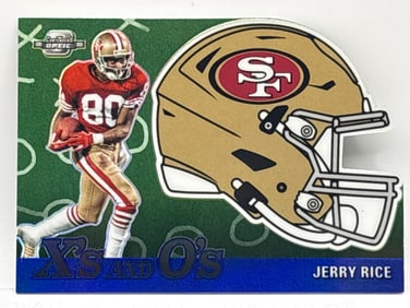 2/99!! 2023 PANINI CONTENDERS OPTIC JERRY RICE HELMET DIE-CUT PRIZM HOLO INSERT