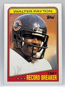 1988 TOPPS #5 WALTER PAYTON 1987 RECORD BREAKER