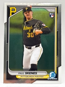 2024 BOWMAN CHROME PAUL SKENES ROOKIE CARD