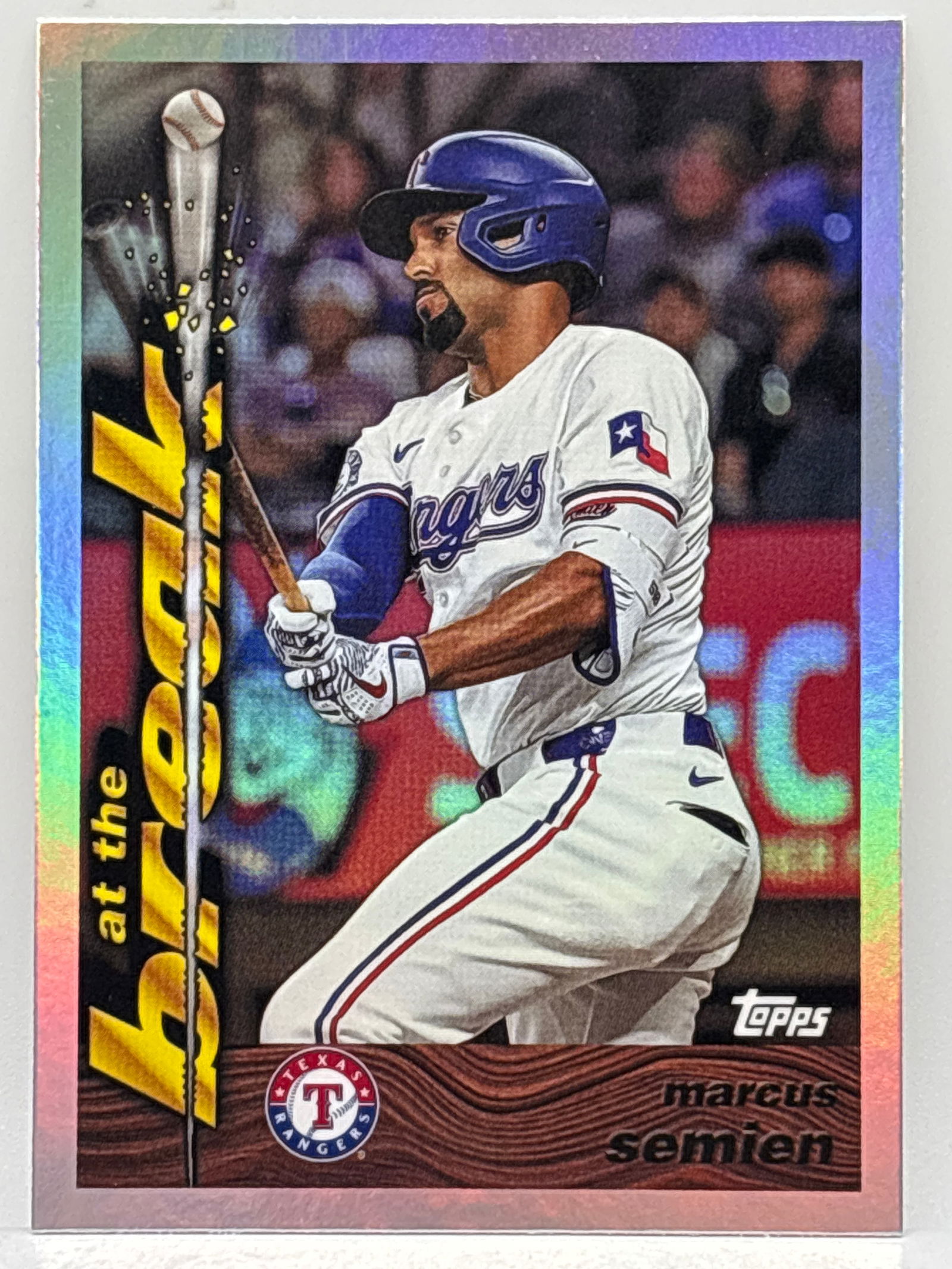 2024 TOPPS AT THE BREAK MARCUS SEMIEN INSERT: THE HOBBY BOX