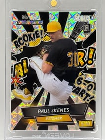9/10!! 2024 WC ALUMINATION COMIX ALL-STAR PAUL SKENES ROOKIE CARD