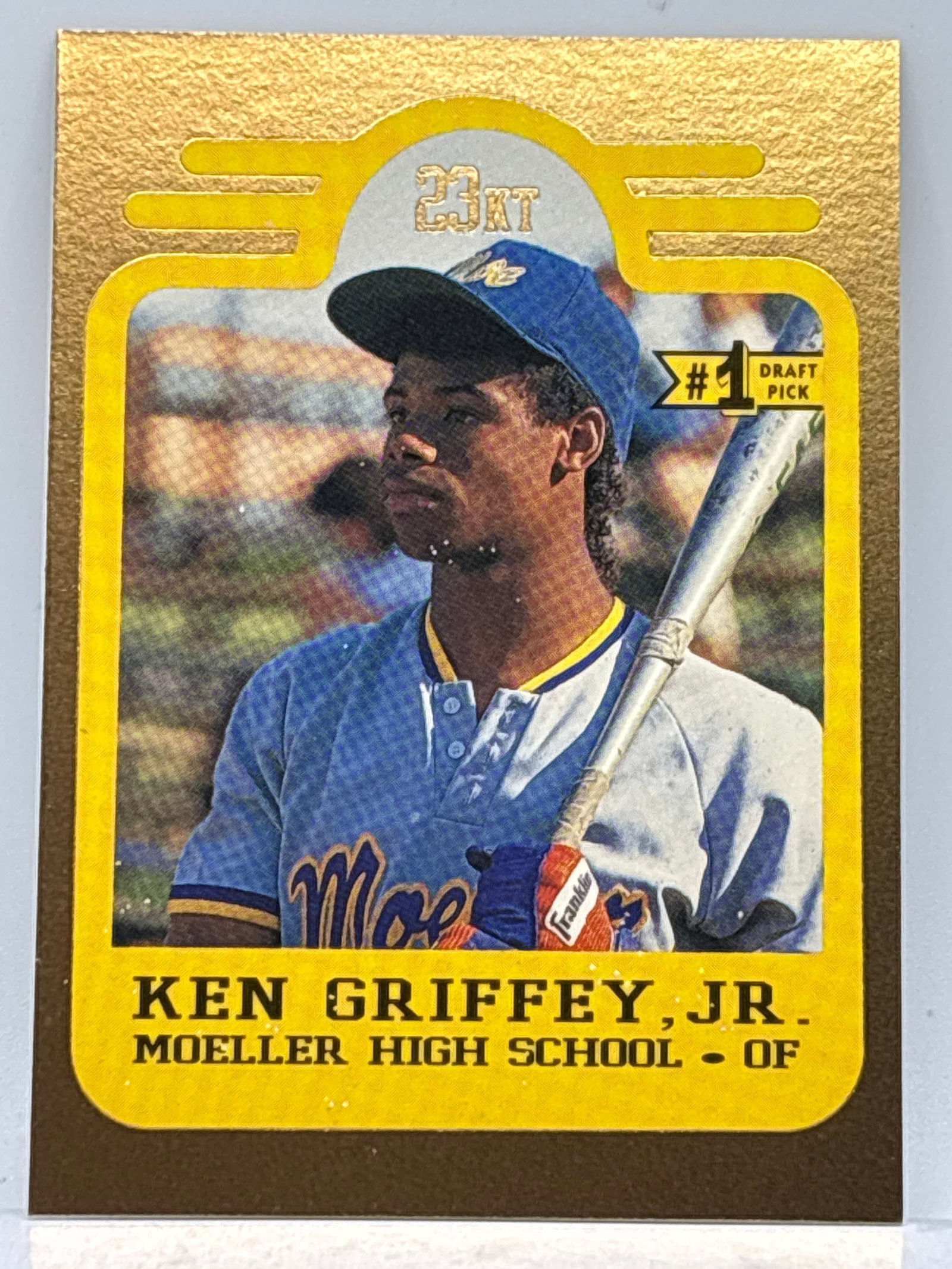 LIMITED EDITION 1991 BLEACHERS 23K KEN GRIFFEY JR #2497 OF 10,000 / 1 OF 3: THE HOBBY BOX