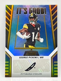 CASE HIT!! 2024 PANINI SCORE GEORGE PICKENS AUTOGRAPHED IT’S GOOD! CASE HIT