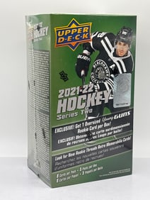 FACTORY SEALED 2021 UPPER DECK SERIES TWO HOCKEY BOX