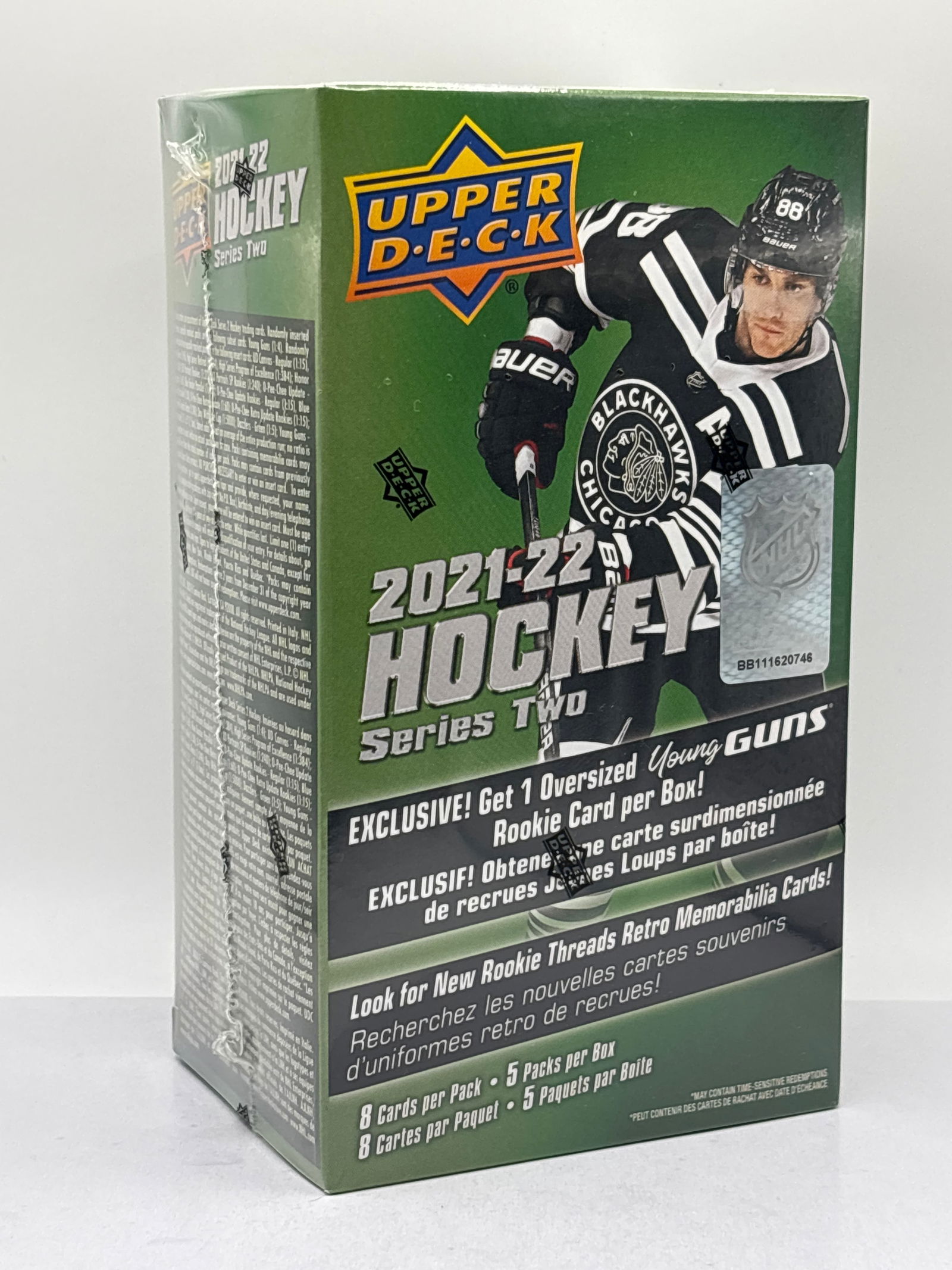 FACTORY SEALED 2021 UPPER DECK SERIES TWO HOCKEY BOX (1 of 3)