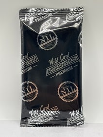 2021 WC ALUMINATION PREMIUM COLLEGIATE EDITION FOOTBALL PACK - 4 PACKS/ BOX - 1 AUTO/AVG