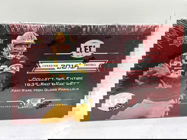 FACTORY SEALED 2016 UPPER DECK CANADIAN FOOTBALL BOX VALUED AT $65