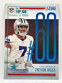 CASE HIT!! 2024 PANINI SCORE TREVON DIGGS TOPP 100 PLAYERS OF 2023 SSP