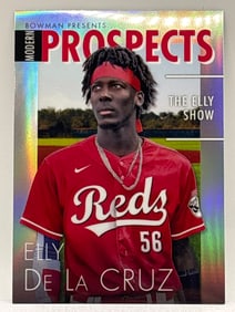 2023 BOWMAN CHROME MODERN PROSPECTS ELLY DECLA CRUZ THE ELLY SHOW ROOKIE CARD