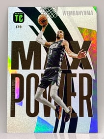 2024 PANINI TOP CLASS VICTOR WEMBANYAMA MAX POWER HOLO