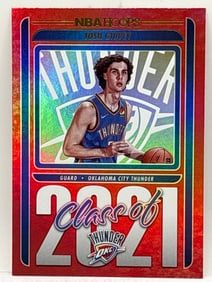 2021-22 PANINI NBA HOOPS JOSH GIDDEY CLASS OF 2021 ROOKIE HOLO