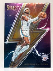 2023-24 PANINI SELECT SHA GILGEOUS-ALEXANDER THUNDER LANE
