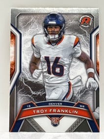 2025 TOPPS RESURGENCE TROY FRANKLIN ROOKIE CARD