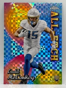 2024 TOPPS CHROME ALL-ETCH LADD MCCONKEY ROOKIE CARD INSERT