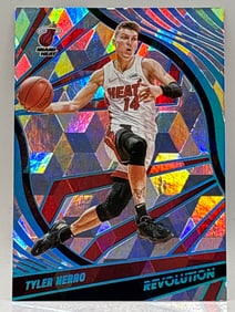 36/50!! 2021-22 PANINI REVOLUTION TYLER HERRO CUBIC SP