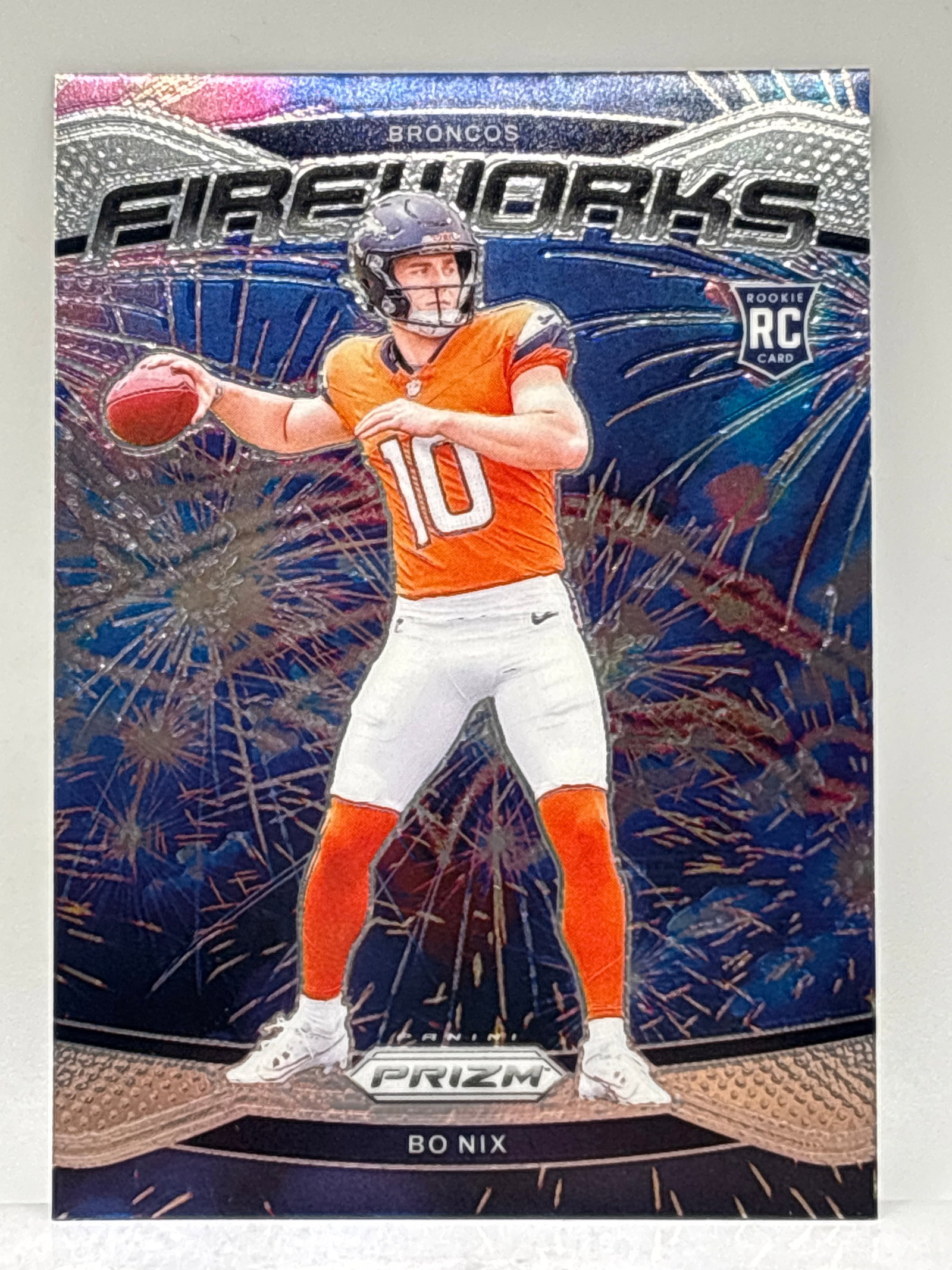 2024 PANINI PRIZM BO NIX FIREWORKS ROOKIE CARD: THE HOBBY BOX