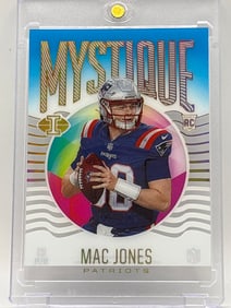 281/299!! 2021 PANINI ILLUSIONS MAC JONES MYSTIQUE ROOKIE CARD