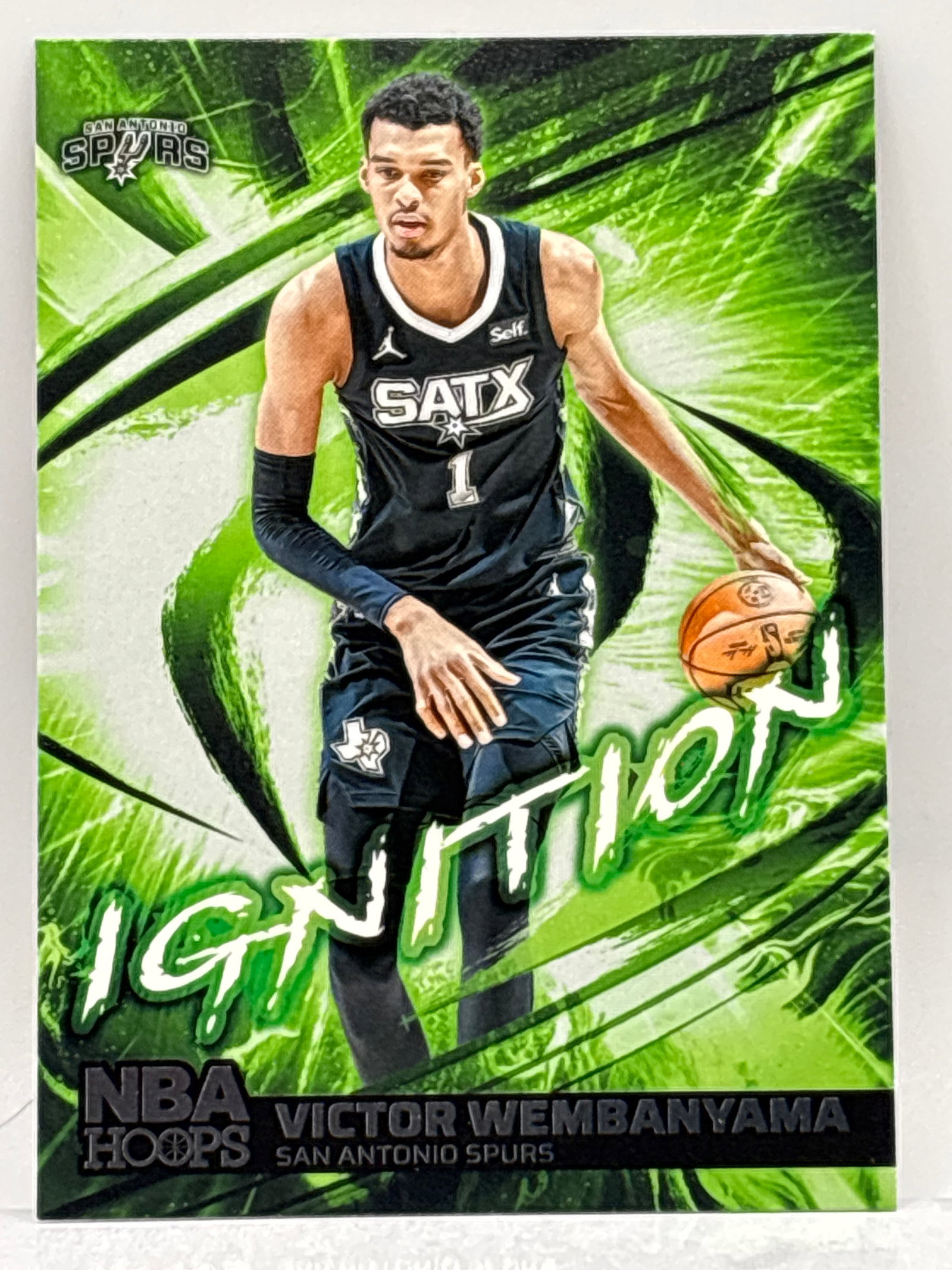 2024-25 PANINI NBA HOOPS VICTOR WEMBANYAMA IGNITION: THE HOBBY BOX