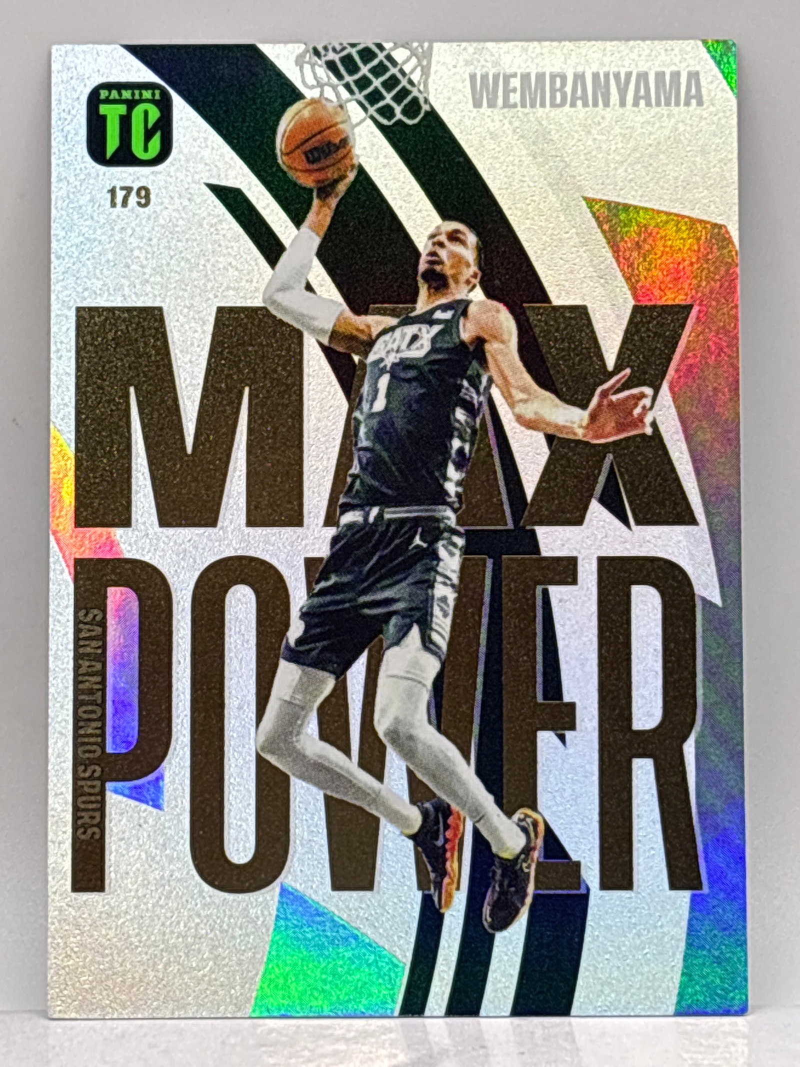 2024 PANINI TOP CLASS VICTOR WEMBANYAMA MAX POWER HOLO: THE HOBBY BOX