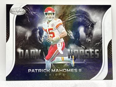 2021 PANINI CERTIFIED PATRICK MAHOMES II DARK HORSES INSERT