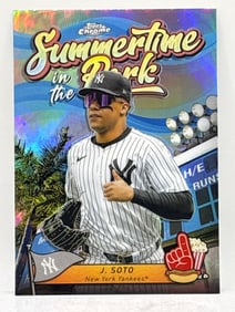 2024 TOPPS CHROME JUAN SOTO SUMMERTIME IN THE PARK INSERT