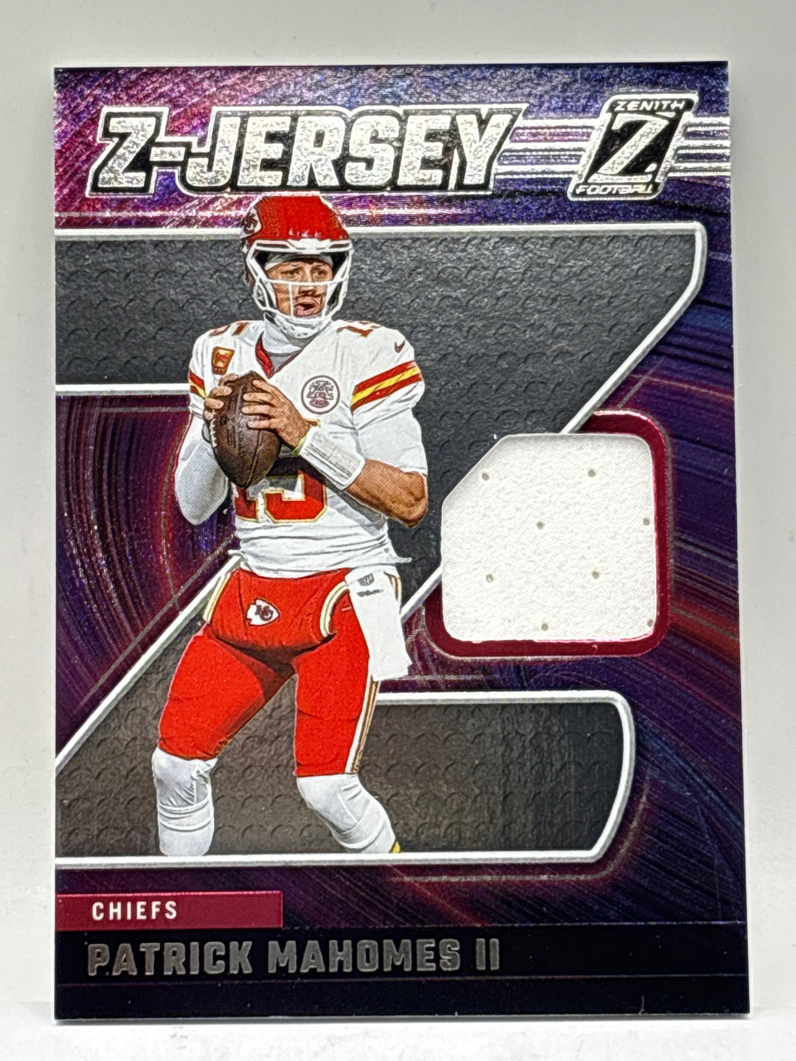 2024 PANINI ZENITH Z-JERSEYS PATRICK MAHOMES III AUTHENTIC MEMORABILIA PATCH (1 of 4)