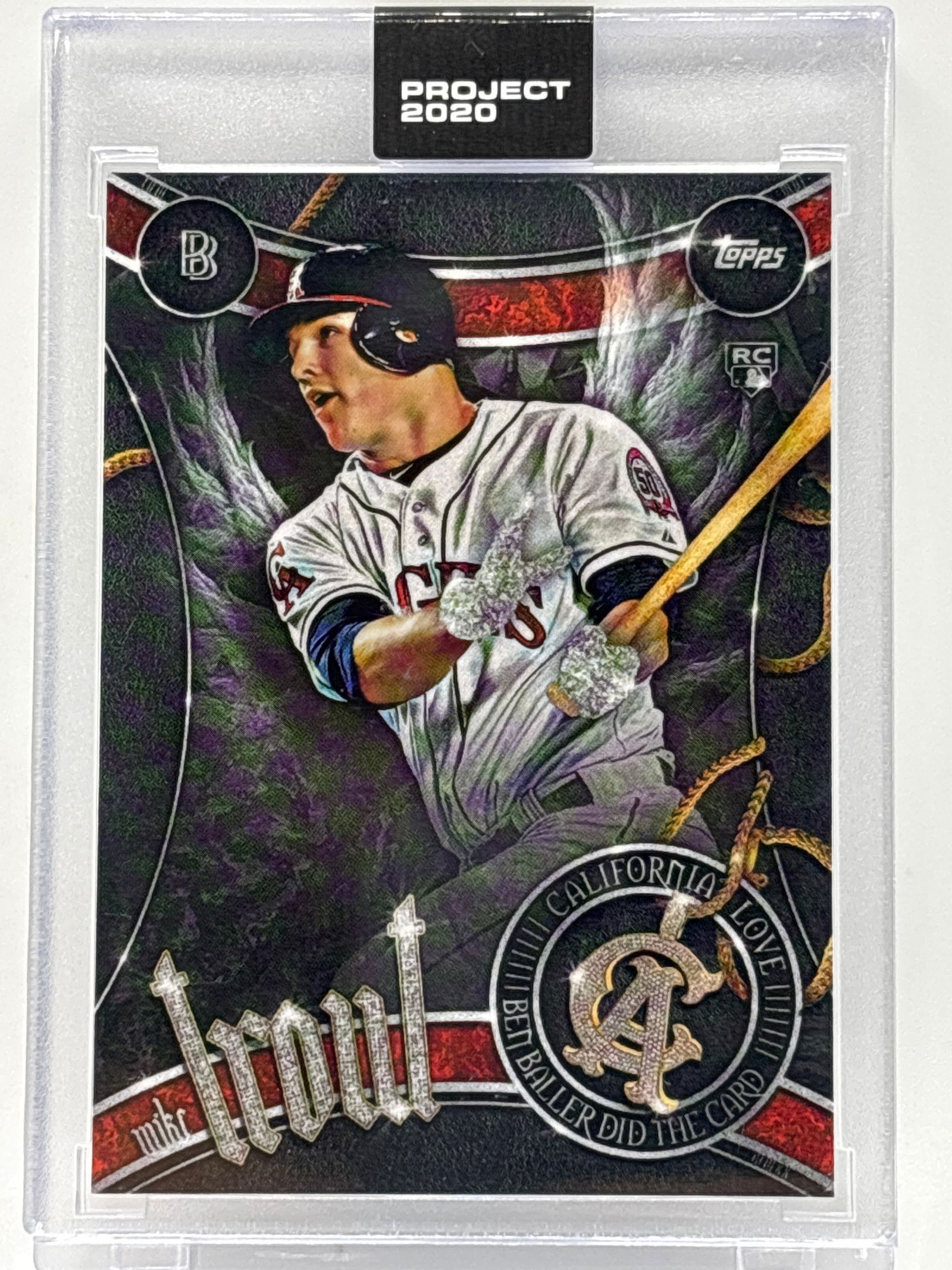 RARE 20 ICONIC BB CARDS PROJECT 2020 MIKE TROUT 2011 TOPPS UPDATE (1 of 4)