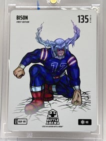 BO JACKSONS 2025 BATTLE ARENA JOSH ALLEN BISON FIRST EDITION ICE