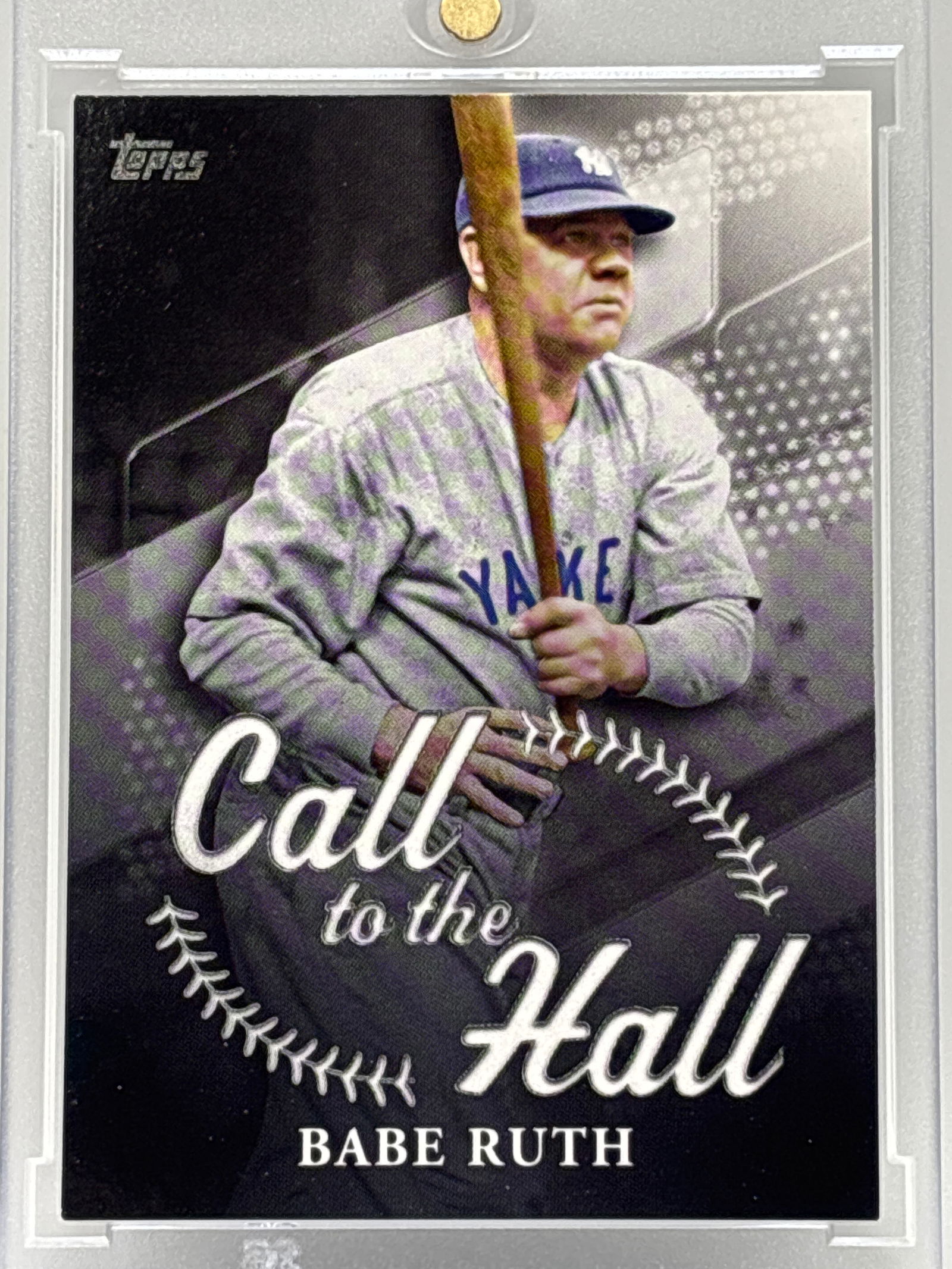 2025 TOPPS CALL TO THE HALL BABE RUTH INSERT (1 of 4)