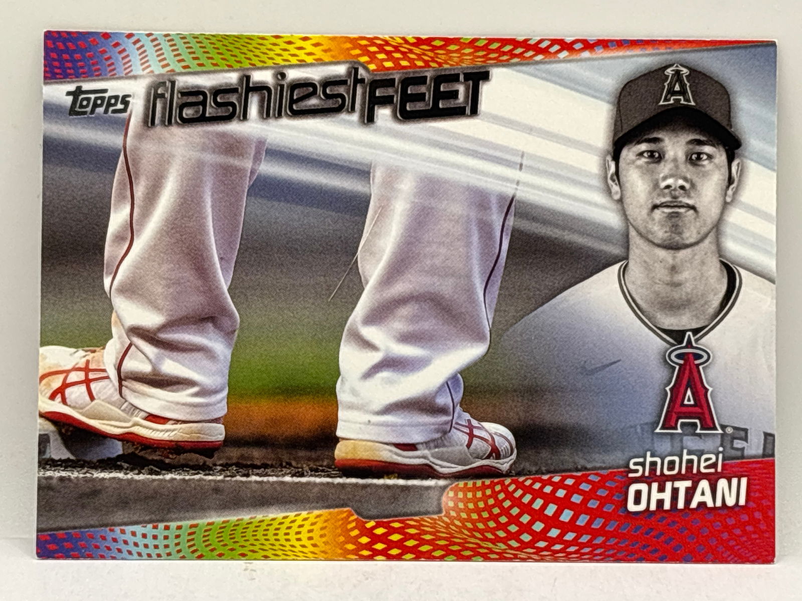2022 TOPPS FLASHIEST FEET SHOHEI OHTANI INSERT (1 of 2)